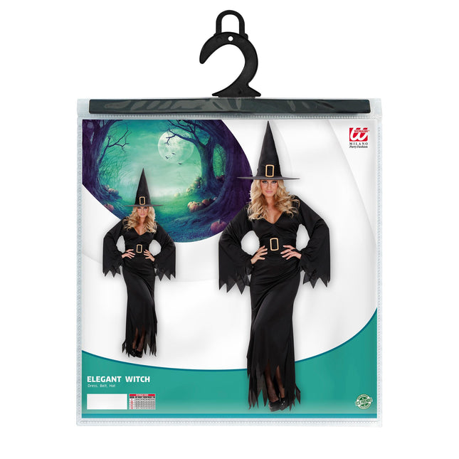 Robe d'Halloween sorcière noire
