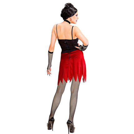 Robe d'Halloween Dames Vampire Court