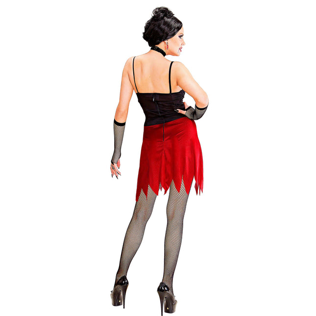 Robe d'Halloween Dames Vampire Court