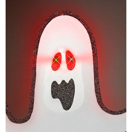 Décoration murale d'Halloween Fantôme avec lumière Led
