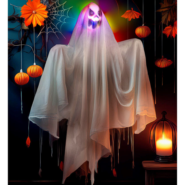 Poupée d'Halloween avec lumière 50cm