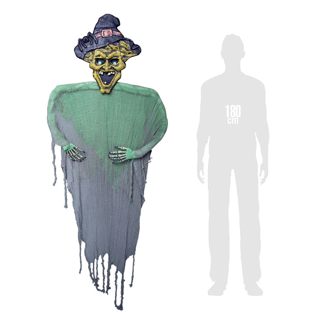 Poupée d'Halloween Sorcière 1.9m