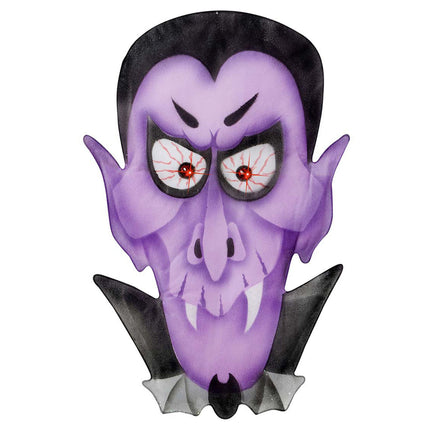 Plaque de porte Halloween Vampire