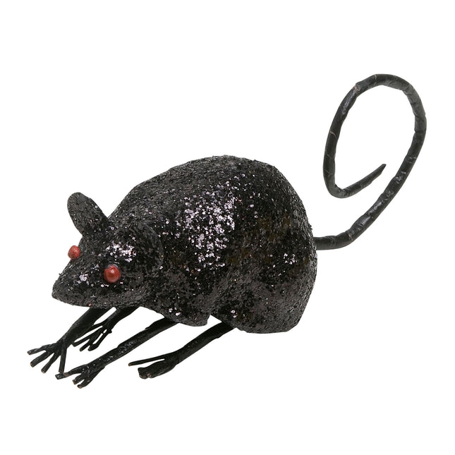 Fausse souris noire 8.5cm