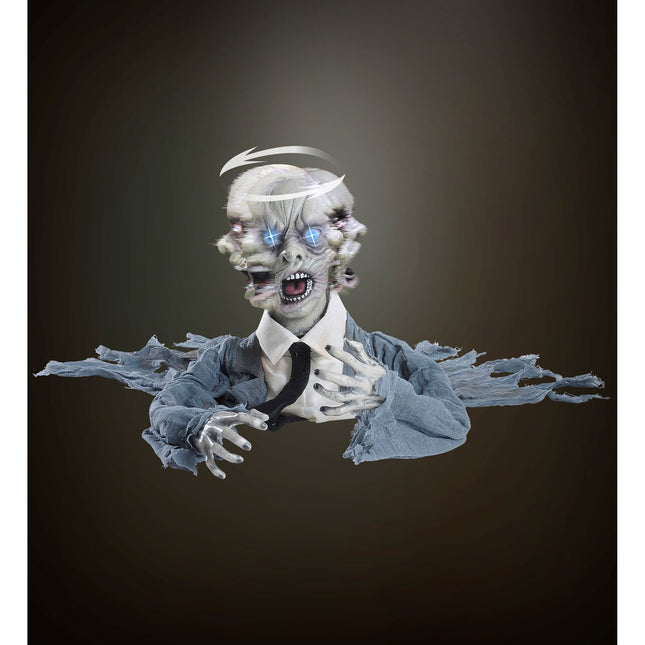 Poupée d'Halloween Zombie avec son et lumière