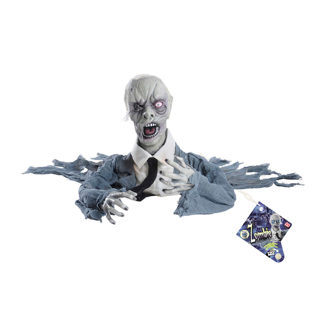 Poupée d'Halloween Zombie avec son et lumière