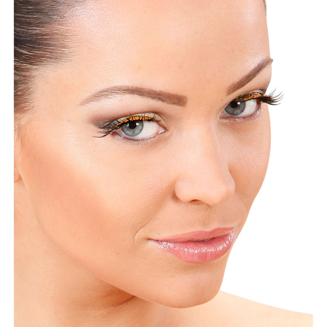 Faux cils or
