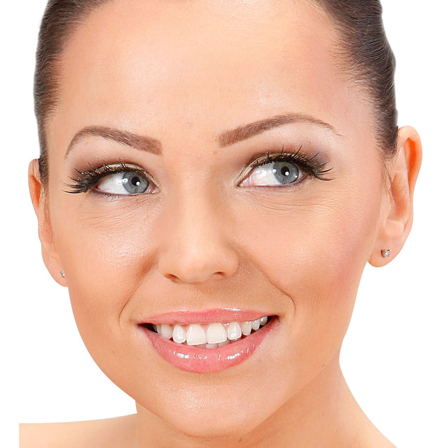Faux cils or