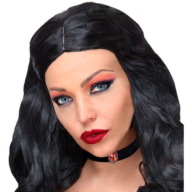 Collier d'Halloween Pierre rouge