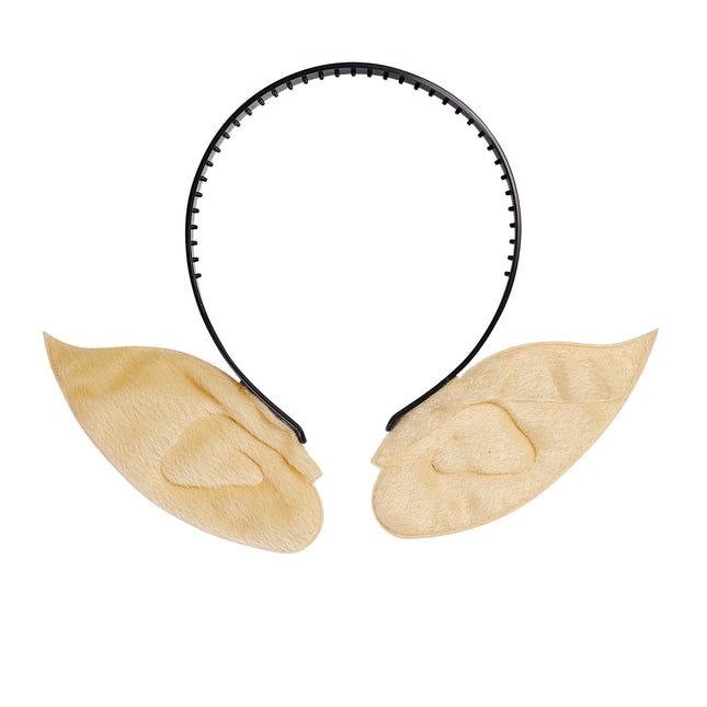 Bandeau de cheveux d'Halloween Oreilles beiges