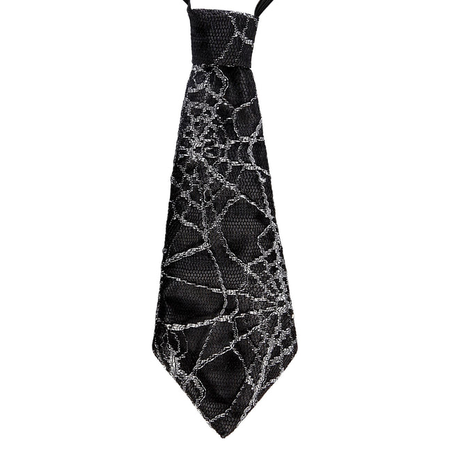 Halloween Tie Spider's Web (toile d'araignée)