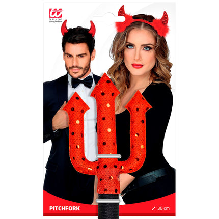 Trident d'Halloween 45cm