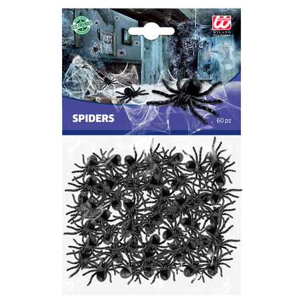 Faux araignée d'Halloween 60pcs