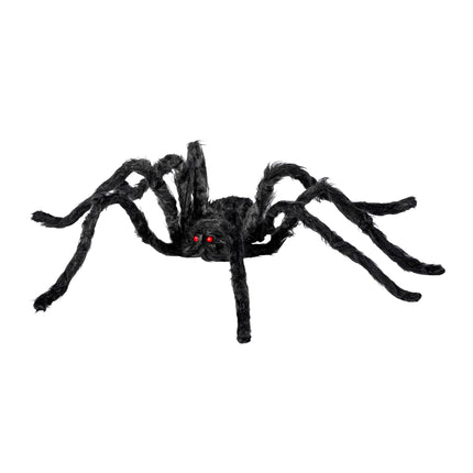 Halloween Fausse Araignée Noire 75cm