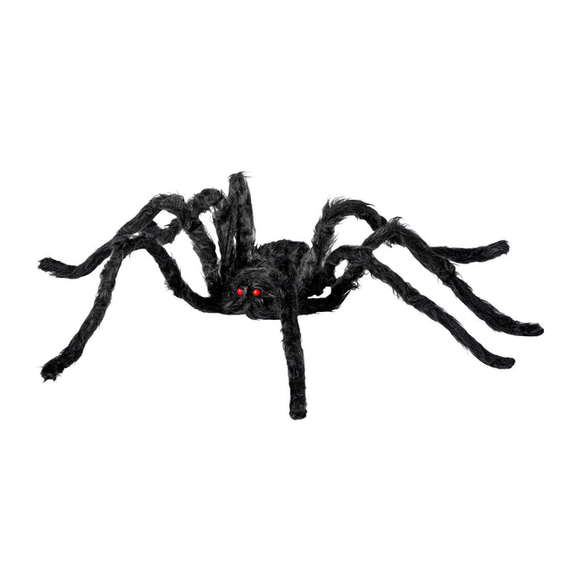 Halloween Fausse Araignée Noire 75cm