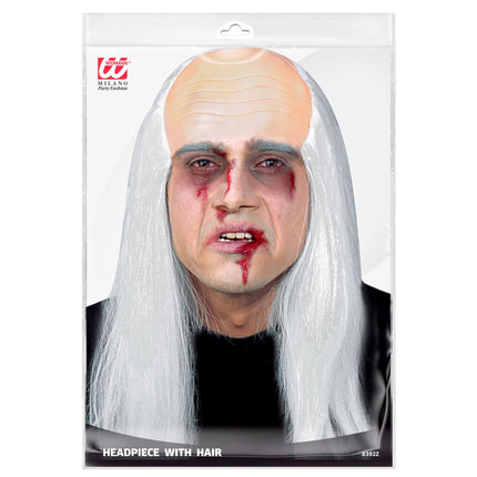 Perruque d'Halloween Tête Chauve
