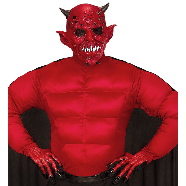 Gants d'Halloween Diable
