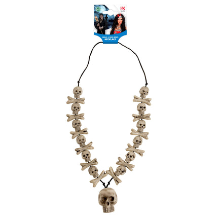 Collier d'Halloween Crânes