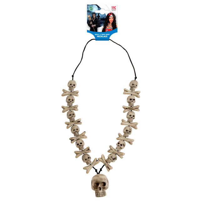 Collier d'Halloween Crânes