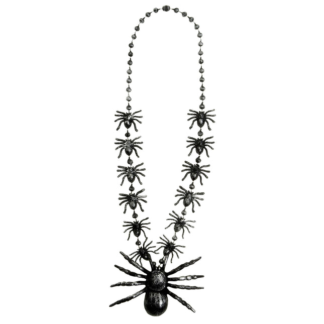 Collier d'Halloween Araignées 40cm
