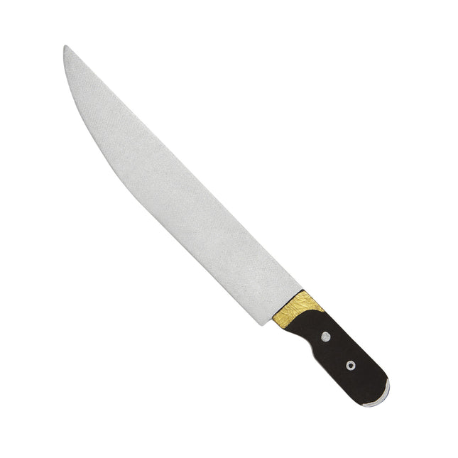 Faux couteau d'Halloween Argent 34cm