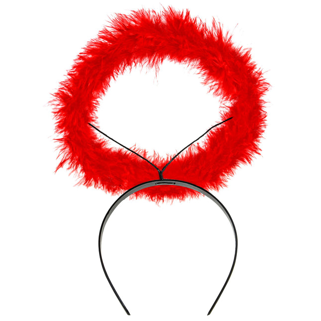 Bandeau d'Halloween Ange Rouge