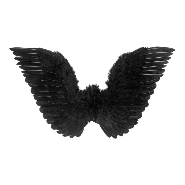 Ailes d'Halloween noires 86cm