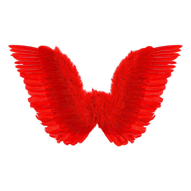 Ailes d'Halloween Bleu Rouge 86cm