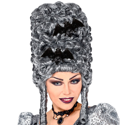 Barrette à cheveux chauve-souris pailletée