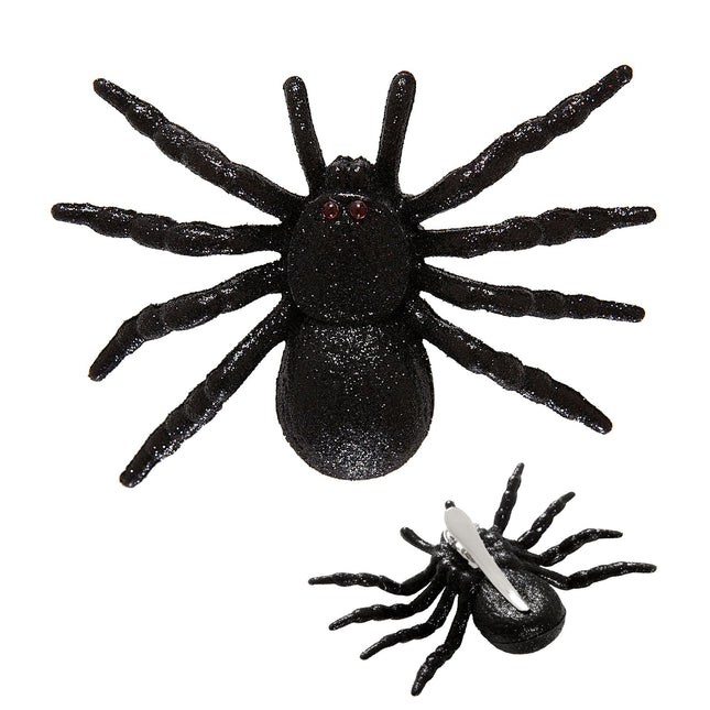 Pince à cheveux Halloween Araignée