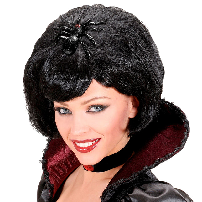 Pince à cheveux Halloween Araignée