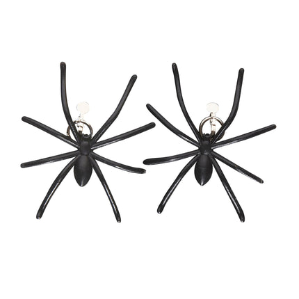 Boucles d'oreilles Halloween Araignées