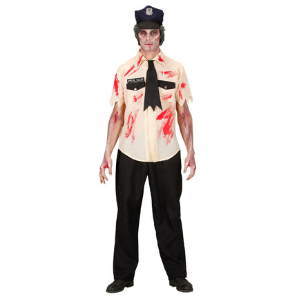 Costume d'Halloween Zombie Police