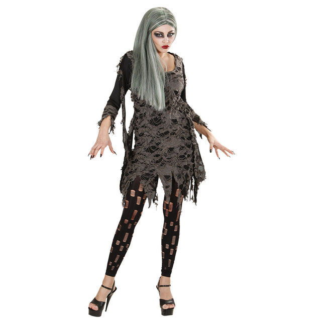Costume d'Halloween Dames Zombie 2 pièces