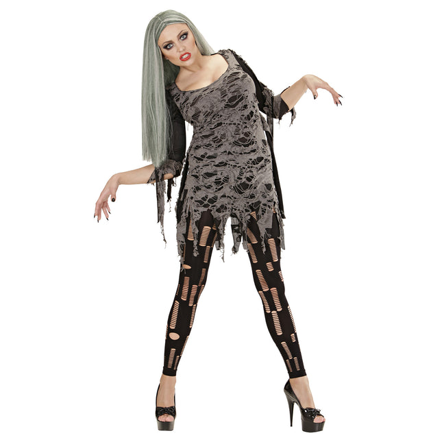 Costume d'Halloween Dames Zombie 2 pièces