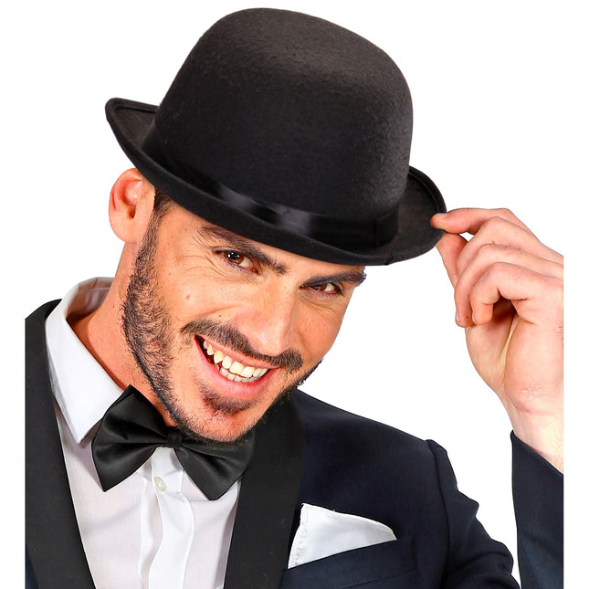 Chapeau melon noir