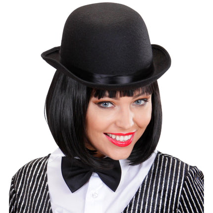 Chapeau melon noir