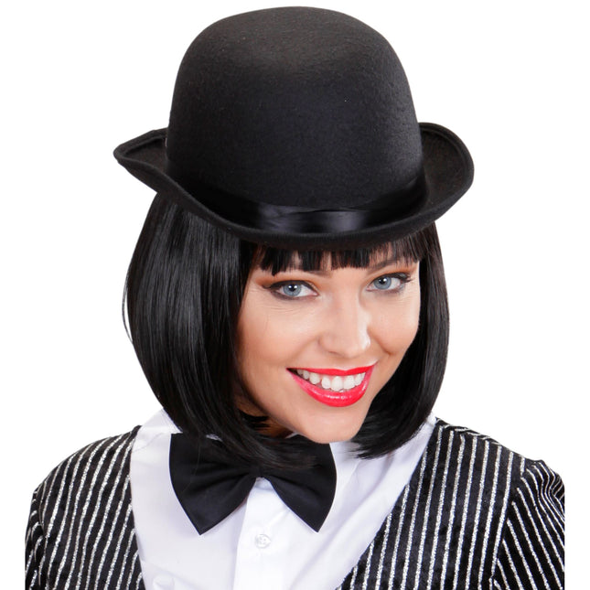 Chapeau melon noir