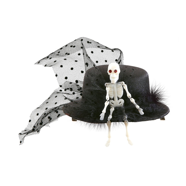 Chapeau d'Halloween Squelette