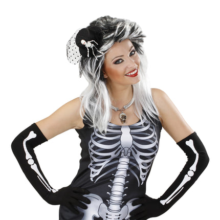 Chapeau d'Halloween Squelette
