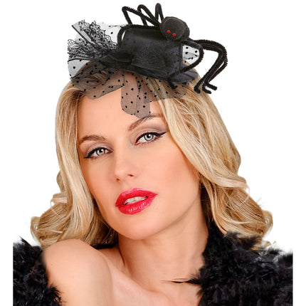 Chapeau d'Halloween Mini araignée