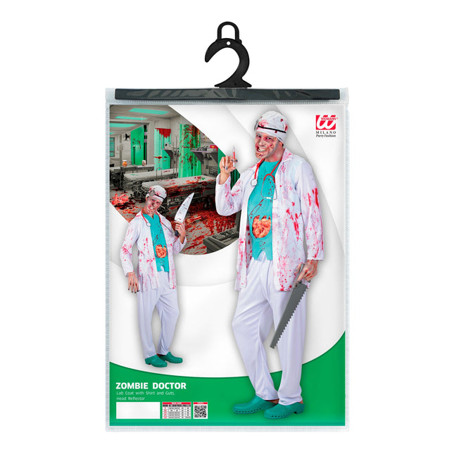 Costume d'Halloween Médecin zombie