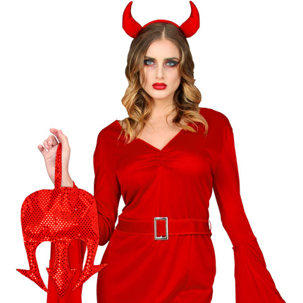 Sac à main rouge Diable