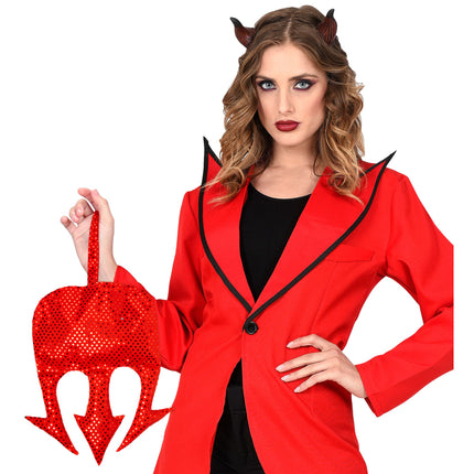 Sac à main rouge Diable