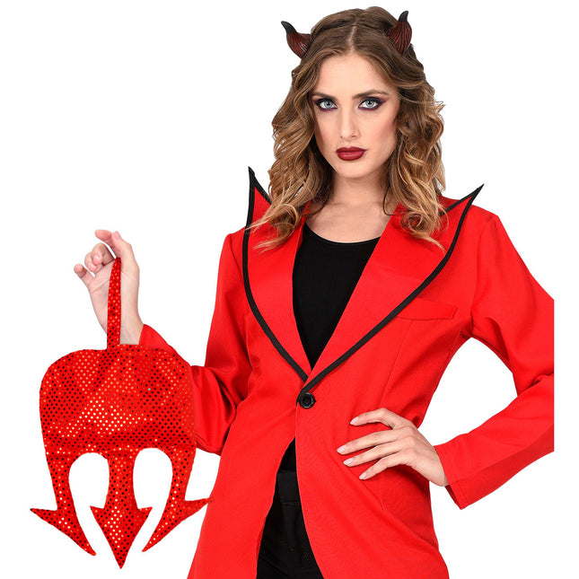 Sac à main rouge Diable