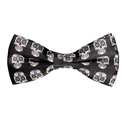 Dia De Los Muertos Bow Noir
