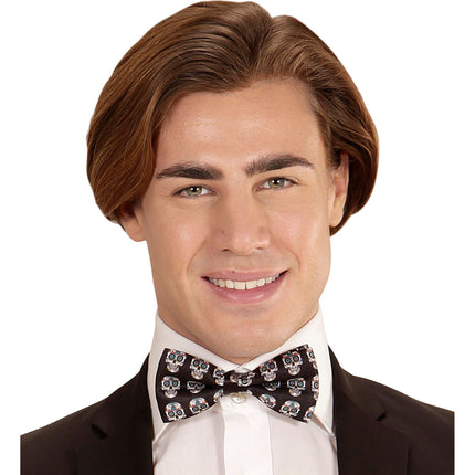 Dia De Los Muertos Bow Noir