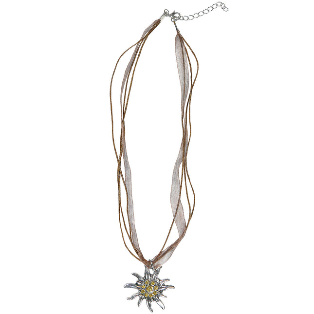 Collier Oktoberfest Edelweiss