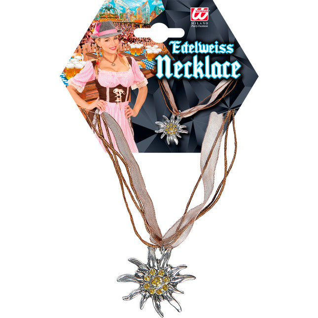Collier Oktoberfest Edelweiss