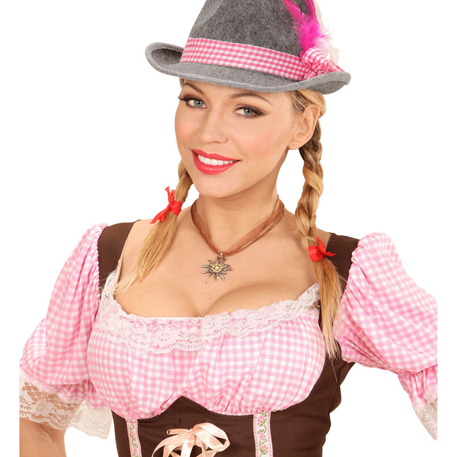 Collier Oktoberfest Edelweiss